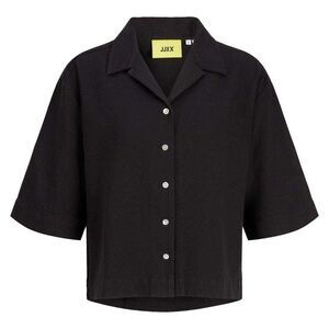 JJXX Womens/Ladies Waffle 3/4 Sleeve Shirt / Black
